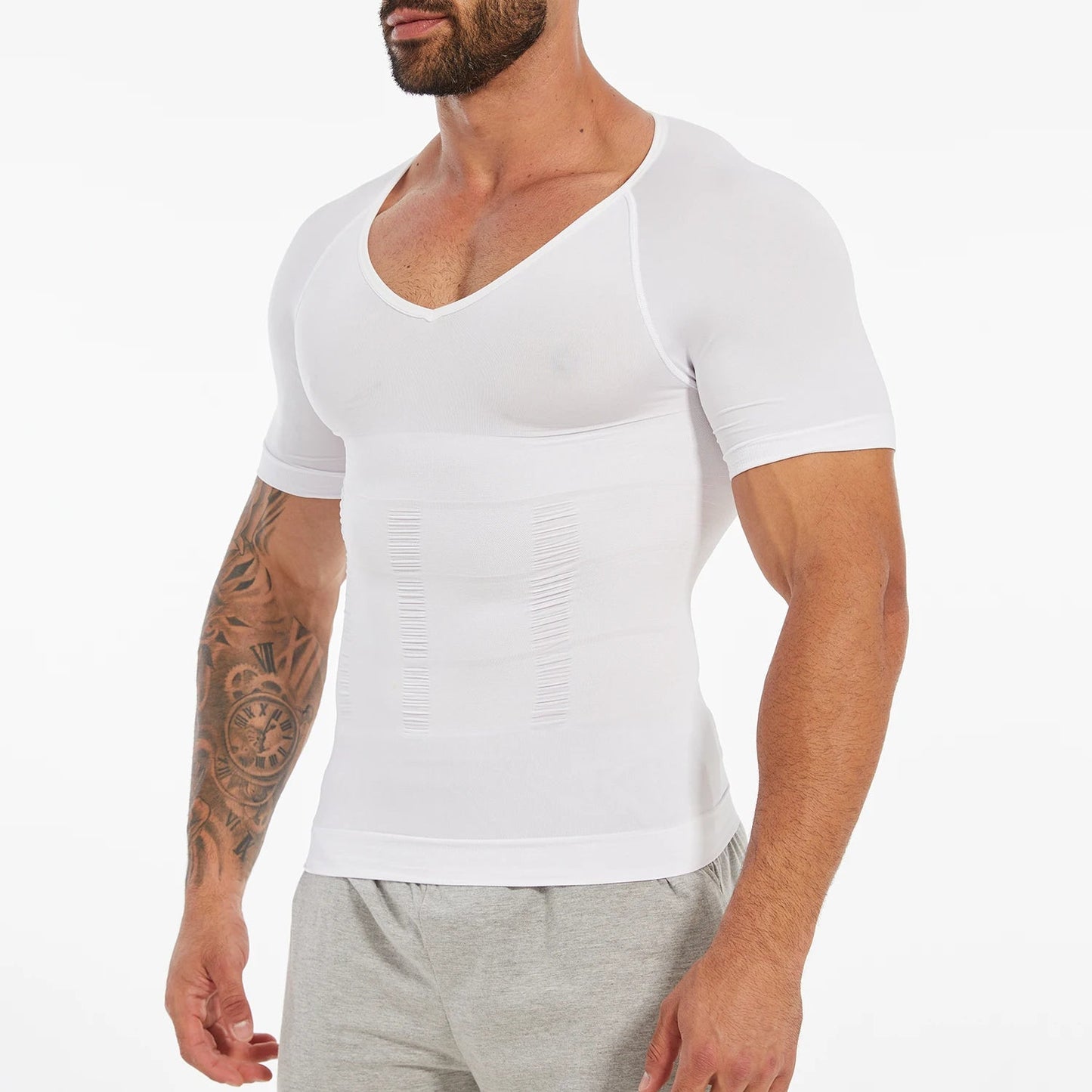 T-shirt de Compression Homme Greencaz