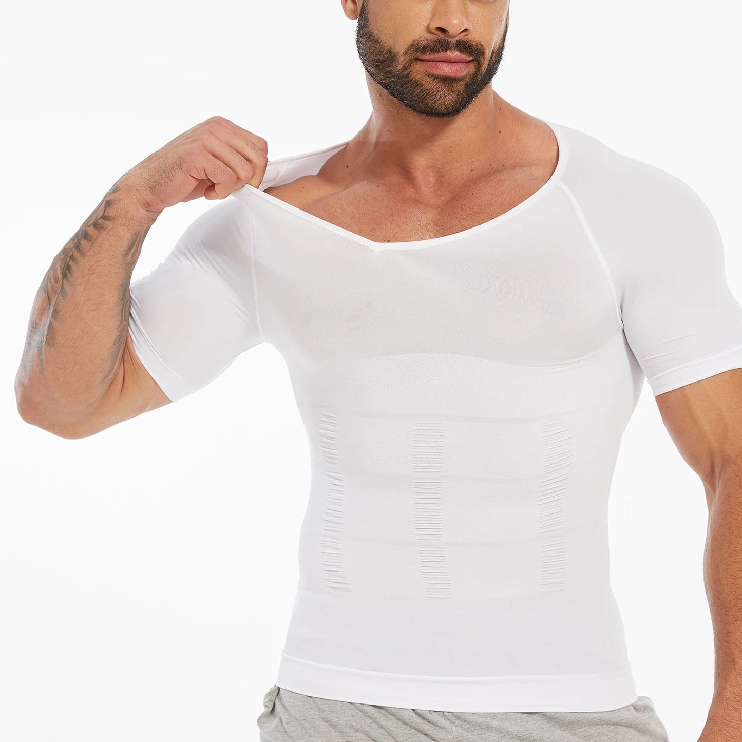 T-shirt de Compression Homme Greencaz